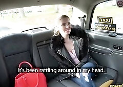 Fake Taxi - Nice-Looking Breasty Scottish blond hottie Georgie Lyall has driver indeed needing to cum