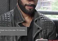 Eric nuts all over Devin at the club floor