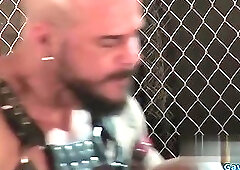 Tattoo gay bareback and cumshot