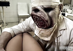 Horror Porn Cosplay with Buxom Milf and perv Dentist