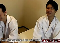 Asian guy has some anal lovemaking with tight twink ass