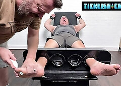 Huge Bear Paws Tease And Torment Matts Ticklish Body Mercilessly