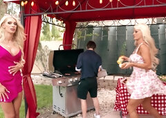 Horny blonde tranny crazy porn scene