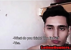 Straight Latino Worker fucked bare