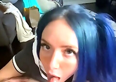 Kassidie Kosa Maid Sloppy BJ And Takes CIM Onlyfans Video
