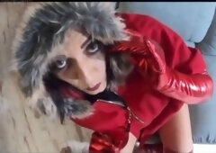 Milfycalla Santa has a wild time with a naughty cheating wife