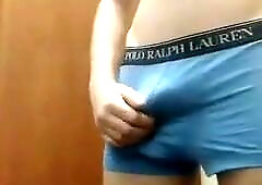 Teenage dude getting off