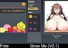 Grow Me (V0.1) (free game itchio) Adult, big-breasts, breast-expansion, Erotic, expansion,
