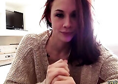 DTFsluts - Redhead mother I'd like to fuck Chanel Preston booty slam on a chair