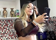 Anal takeover with trampy big-boobed Desi mom Niks Indian