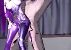 Super hot BDSM queen gets down and dirty with her slave in a hardcore scene