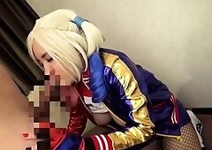 Cosplay cutie offers up hairy pussy for hardcore adventure