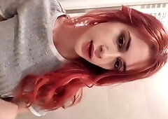 Amateur wild chick solo masturbation