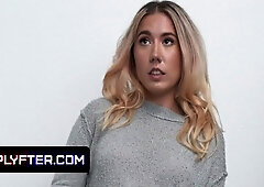 Paisley Bennett - Tiny Blonde Teen 18+ Thief Fucked By Big Dick