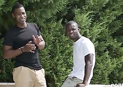 Fortunate Ebony Gardeners Got Madam Kiara Lord's Holes to Drill after Astounding Job