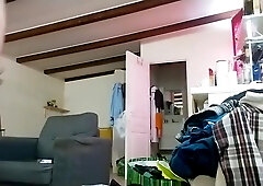 Spy Cam Caught My Hot Unaware Tenant Paolo Crucitti