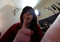 Cuckolding Giantess Blowjob