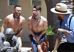 Falcon Studios - Stiff Brock Banks and Link Parker anal sex tape