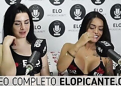 ALMENDRA Y LIZZY CHUPAN EL CHUPETE DE ELO PODCAST