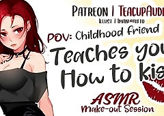 POV: Ally Teaches U How to Kiss (ASMR Make-Out Session)