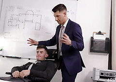 Jordan Starr And Trevor Brooks In Taste Of Sin - Executives Private Indulgence
