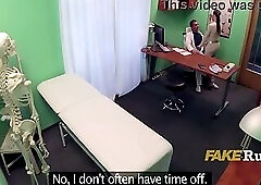 Patient Rims Doctor During Consultation