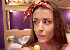 Watch these kinky European babes indulge in oral, pussy, and ass play in a wild threesome!