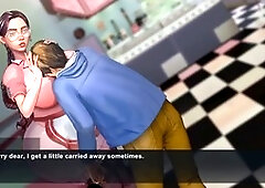 Yoga gets her hot and bothered in Taffy Tales with big boobed mummies