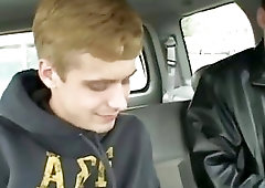 Amateur gay friends fucking on a couch