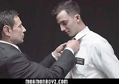 Naughty mormon boy Gets Dildoed Hard
