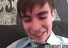 Latino twink turns gay and drills jock raw after cocksucking