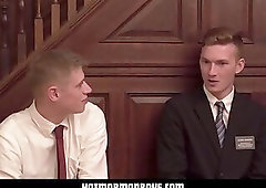 Hot Young Twink Mormon Boys Fuck While In Church