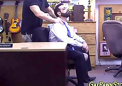 Amateur fondles bears rod