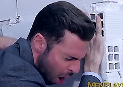 Classy model ass banged by muscled photographer