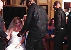 Sadie and Zack truly renewed their wedding vows and had a biggest fuckfest with all the guests and wedding party. Everybody got railed and their ramro
