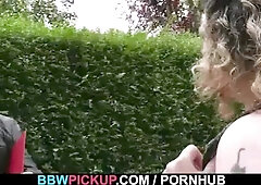 BBW Pickup featuring truelove's huge tits clip