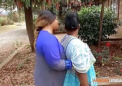 Large Saggy Titties big beautiful woman Black Whores Share Huge Sex toy And Make A Mess All Over The Daybed