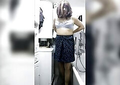 patty blue underware