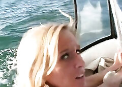 Lascivious blond Micah gets screwed on a boat voyage