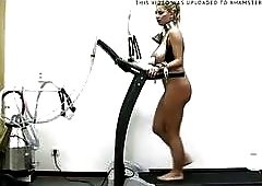 Buxom bitch got her giant jugs pumped BDSM fetish porn