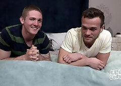 SeanCody.com: Hairy muscle american jock Noel cum on face