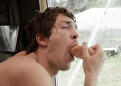 Drill My Hole - Muscle Chris Cool has a thing for gagging