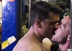 Mechanic Fixing Angry Client Hot Leaking Pipe To His Satisfaction