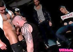 European stud assfucked hard by fat cocks