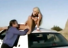 Breasty blond deepthroats the large lengthy schlong of a sexually excited in advance of banging in different poses