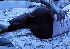 The rich woman shared the daybed with the driver.
