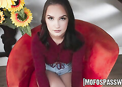 Big Breasted tattooed Bunny Fae is dominated & screwed roughly by a hung stud