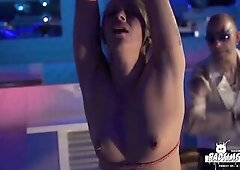 Smorlow tells the tale of nice-looking German older Mareen Deluxe getting tied and tortured. That Babe'll be a fine tractable beauty as that babe