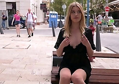 Ex wifey blonde homemade solo masturbation fun