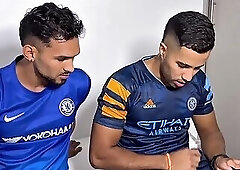 Bros playing after the game